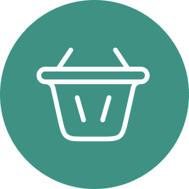 Icône des biens de consommation